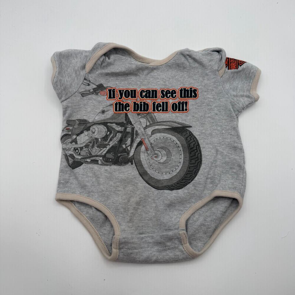 Harley Davidson Baby Onesie